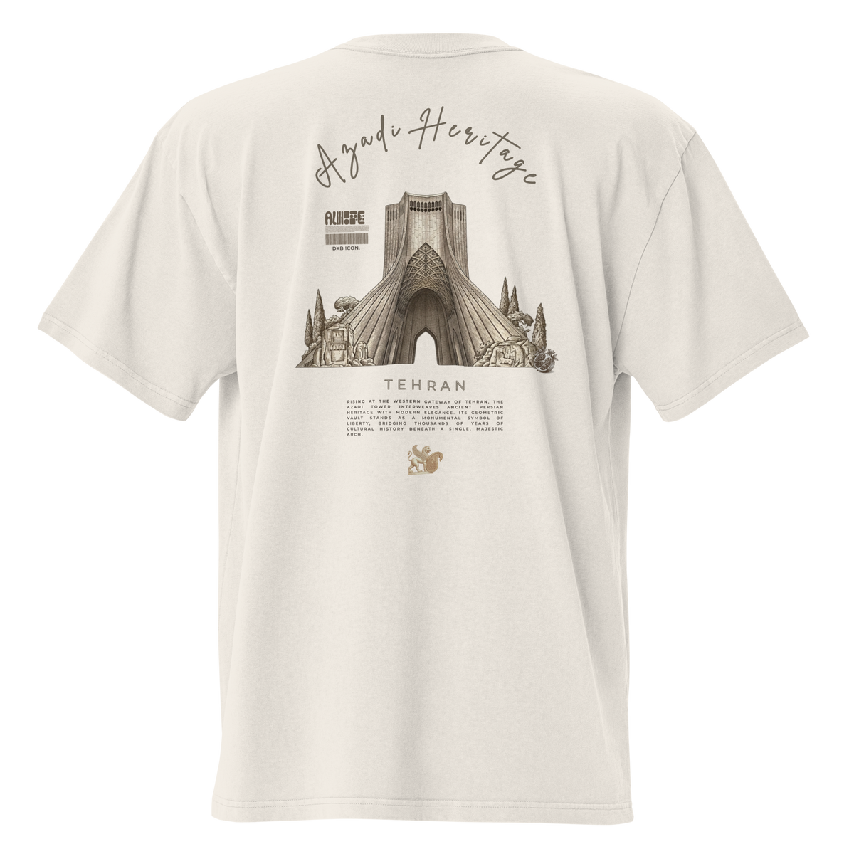 Tshirt Comfy Azadi Tower | Persian Heritage