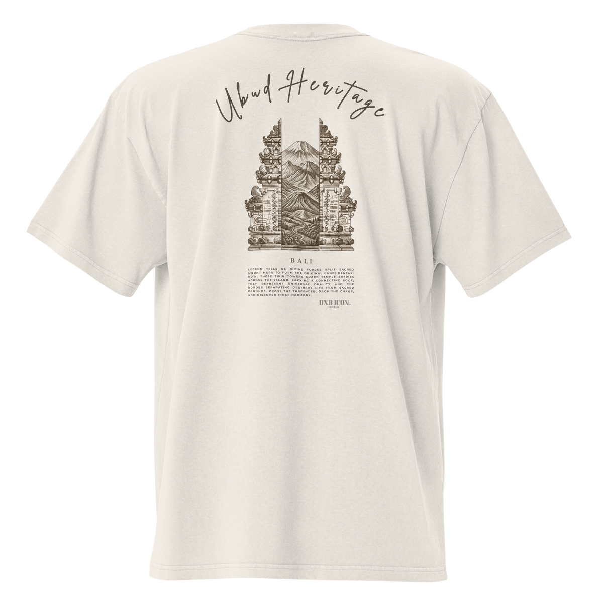 Tshirt Comfy Ubud Heritage | Bali Candi Bentar